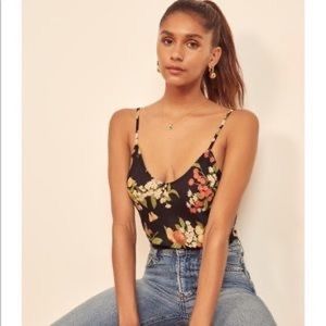 Reformation Gem Camisole - Summer Soire Size S